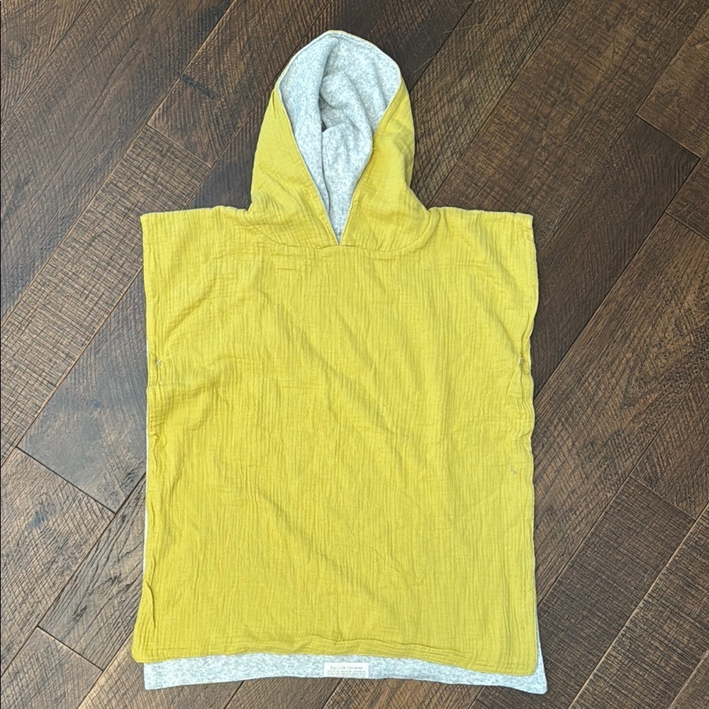 Big Little Universe Reversible Hooded Poncho NWOT - Picture 2 of 6